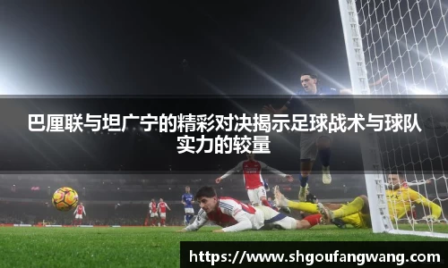 巴厘联与坦广宁的精彩对决揭示足球战术与球队实力的较量